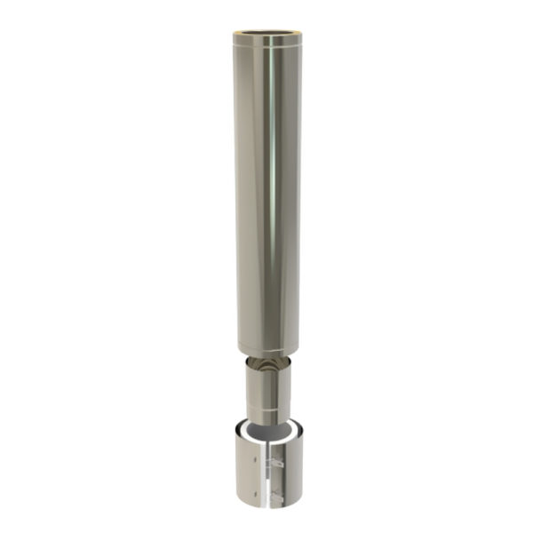 TWPro 150mm Twin Wall Insulated  Connecting Pipe Length 1000mm
