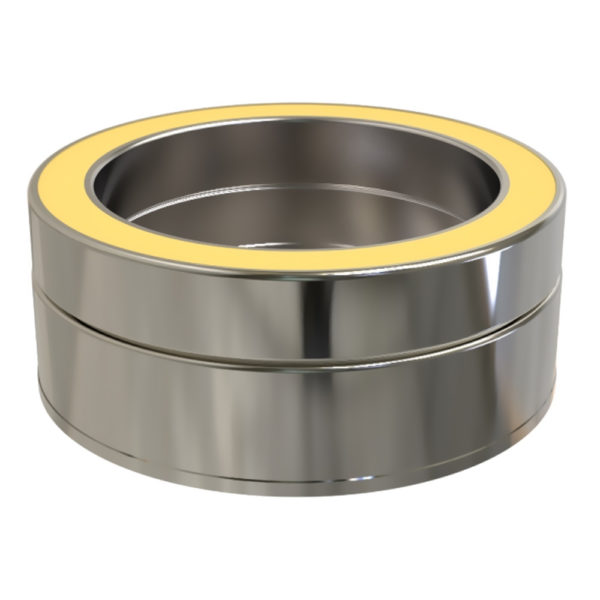 TWPro 150mm Twin Wall Insulated Tee Cap Stainless Steel