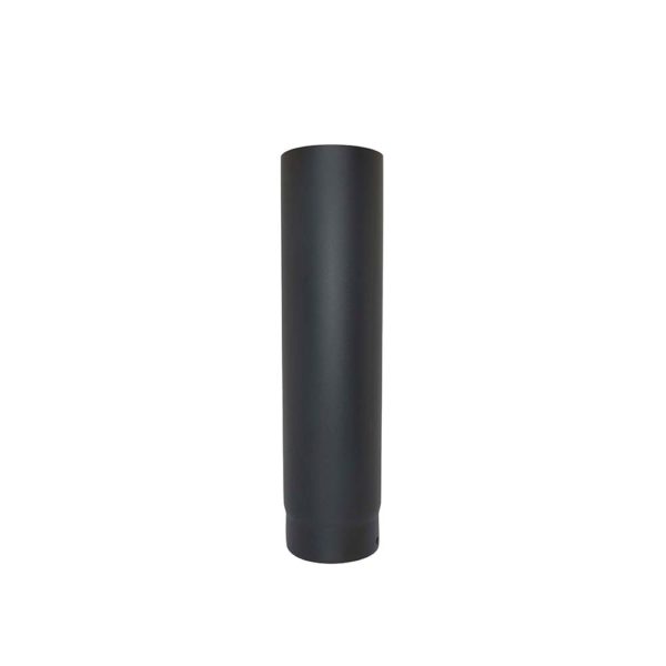 100mm Vitreous Enamel Flue Pipe 500mm Long