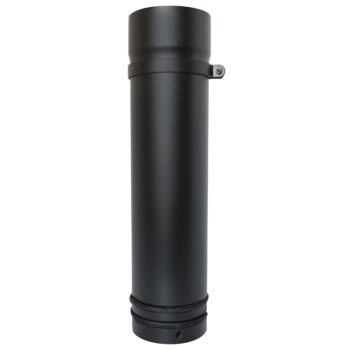 125mm Vitreous Enamel Adjustable Flue Pipe 500 length