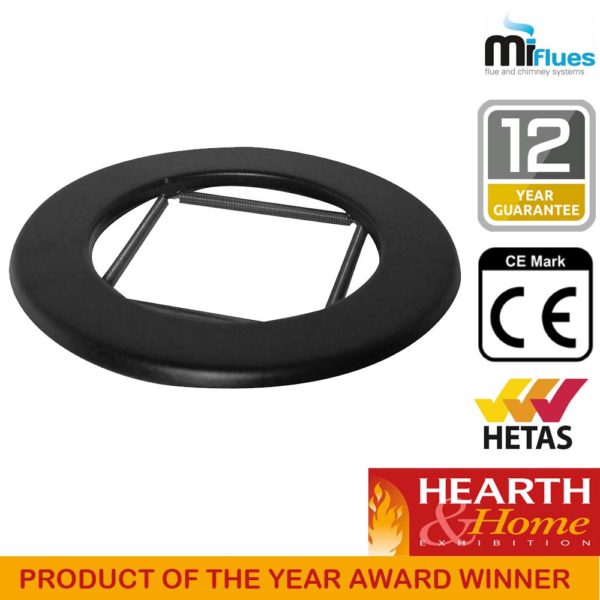 125mm Vitreous Enamel Standard Collar Ring Trim - Image 3