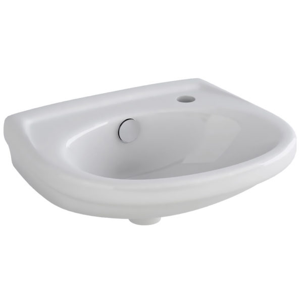 Imex Ivo 360mm Wall Basin 1 Tap Hole