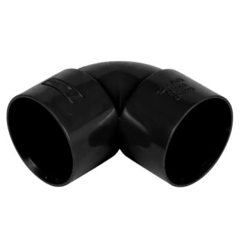 Davant 32mm Black Solvent Weld Knuckle Bend 90