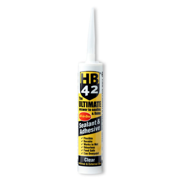 HB42 Ultimate Sealant Adhesive Clear 310ml Cartridge