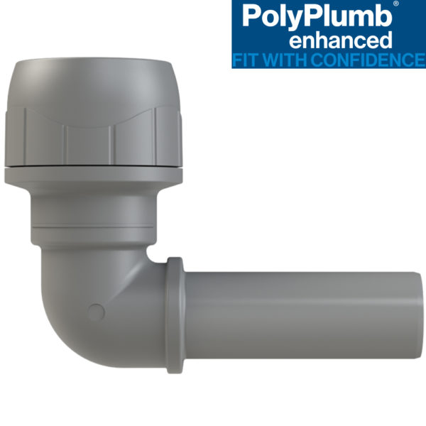 Polyplumb 22mm Spigot Elbow