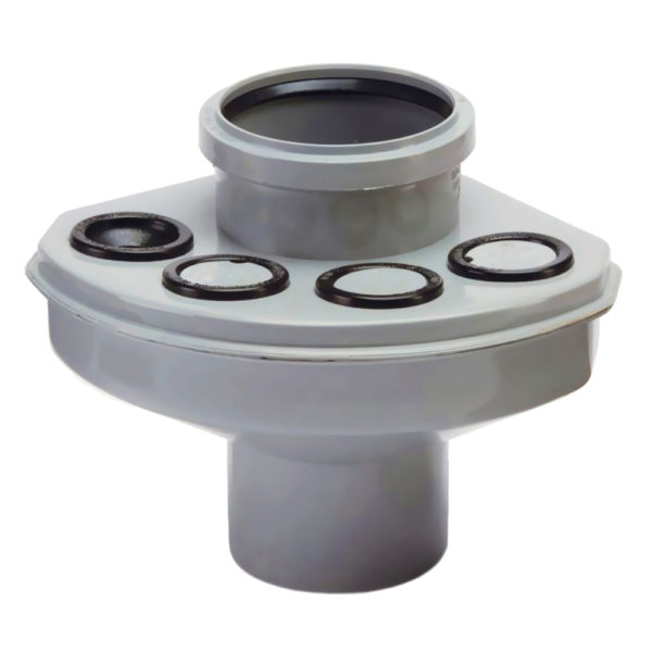 Davant 110mm Grey Soil Manifold Polypipe