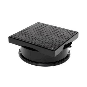 110mm Underground Round To Square Man Hole Cover 320mm