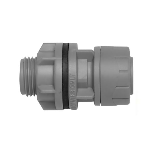 Polyplumb 15mm x 1/2inch Tank Connector Push Fit