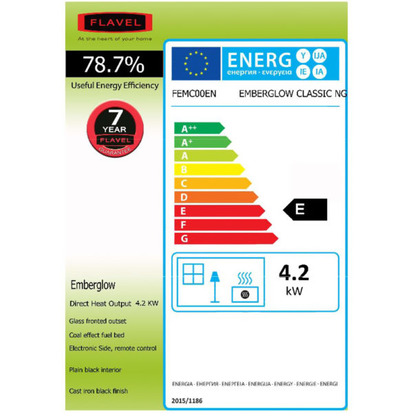 Flavel Emberglow Gas Fire Outset FEMC00EN - Image 4