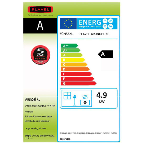 Portway Arundel XL Multifuel Stove Defra Approved - Image 3