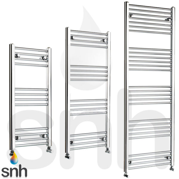 400 x 1200 Chrome Towel Rail Ladder - Image 2