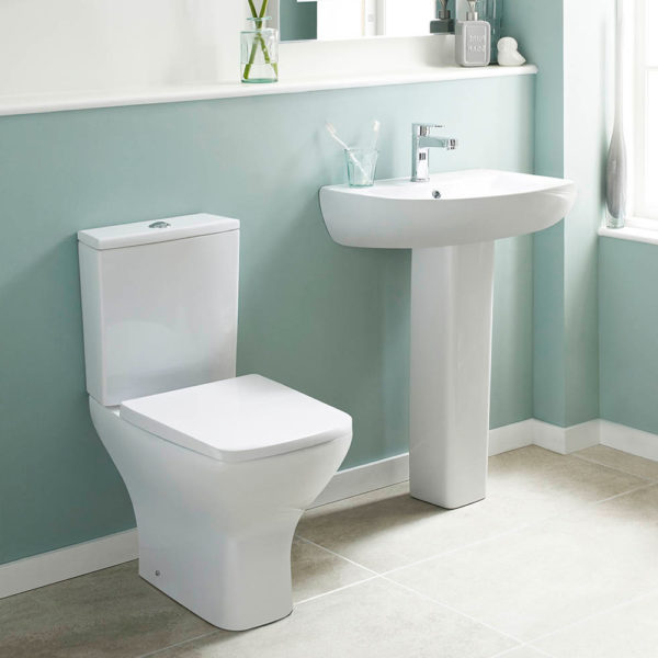 Nuie Ava Rimless Toilet With Soft Close Seat - Image 2
