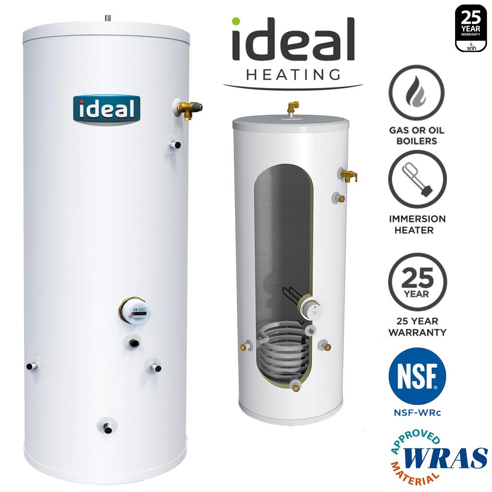 Ideal Pro 90L Indirect Unvented Cylinder £507.99 - IDEPROIN90