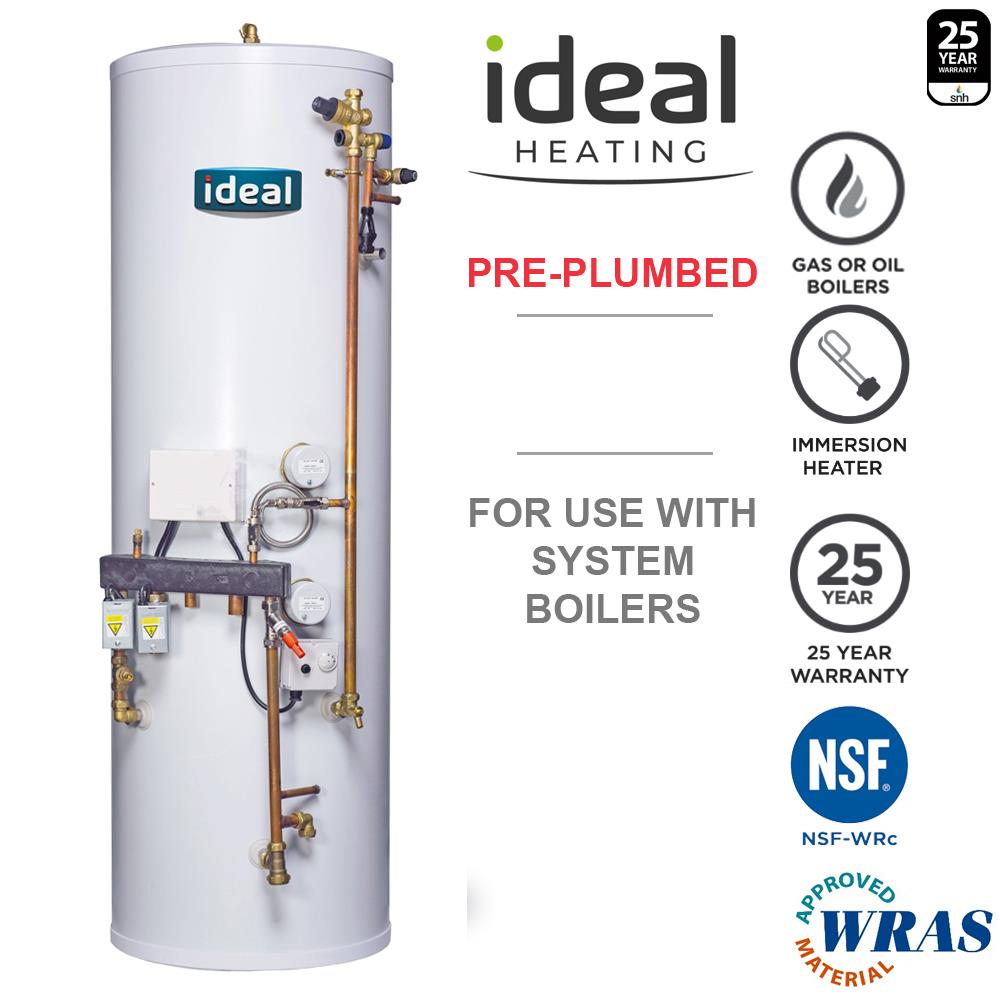 Ideal System Ready Pro 180L Unvented Cylinder £799.99