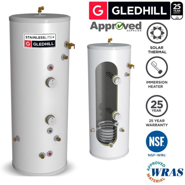 Gledhill Stainless lite Plus Solar 210 Direct - Image 2