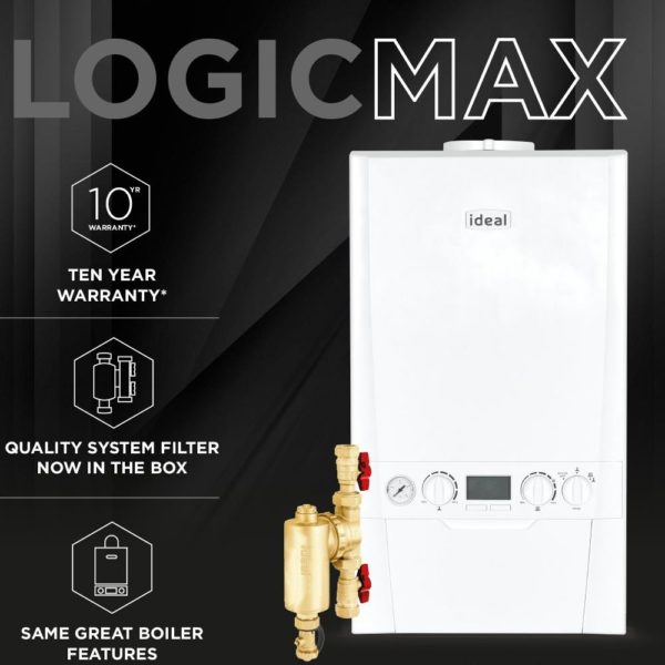 Ideal Logic Max C24 Combi2 Boiler 24KW 10 Year Warranty