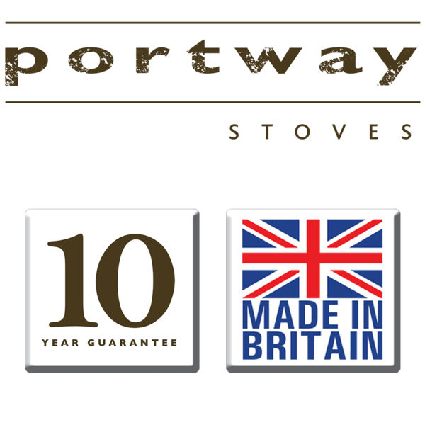 Portway 1 Contemporary Multifuel Stove With High Legs - Image 4