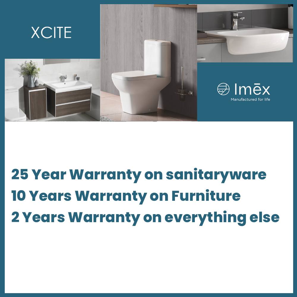 Imex Xcite Open Back Toilet c/w Soft Close Seat SNH Tradecentre