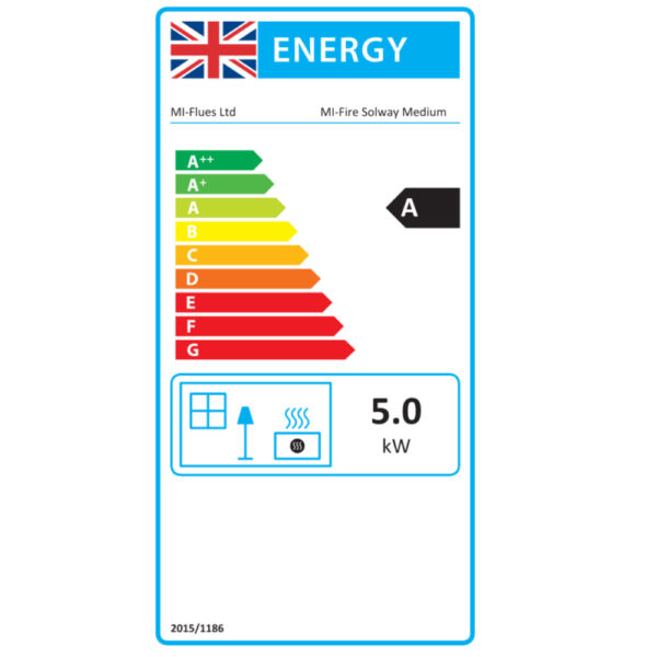 Mi Fires Solway Medium Multi Fuel Stove 5KW ECO-Design - Image 4