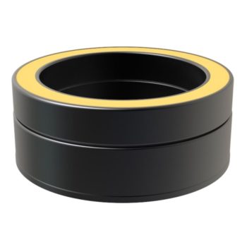 TWPro 125mm Twin Wall Insulated Tee Cap Matt Black KW