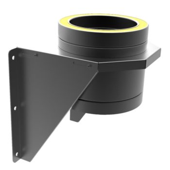 TWPro 125mm Twin Wall Adjustable Base Support Matt Black KW