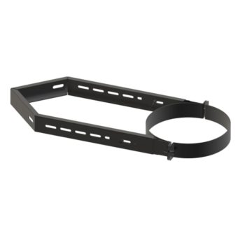 TWPro 125mm Twin Wall Support Corner 270 to 520mm Matt Black KW