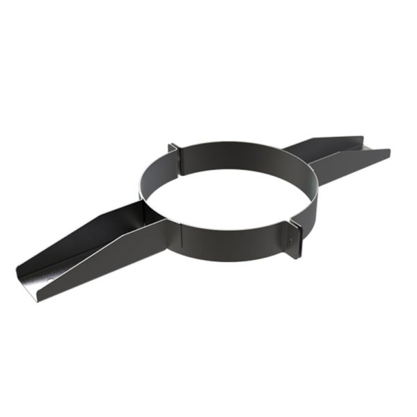 TWPro 150mm Twin Wall Joist Support Matt Black KW