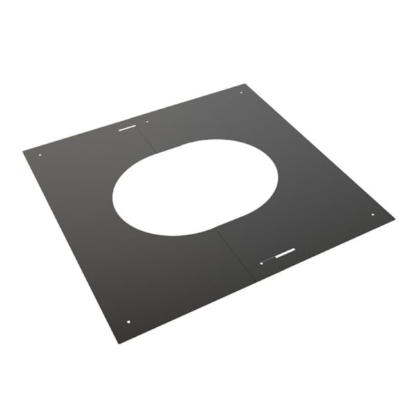 TWPro 150mm Finishing Plate Matt Black 30-45 Degree KW