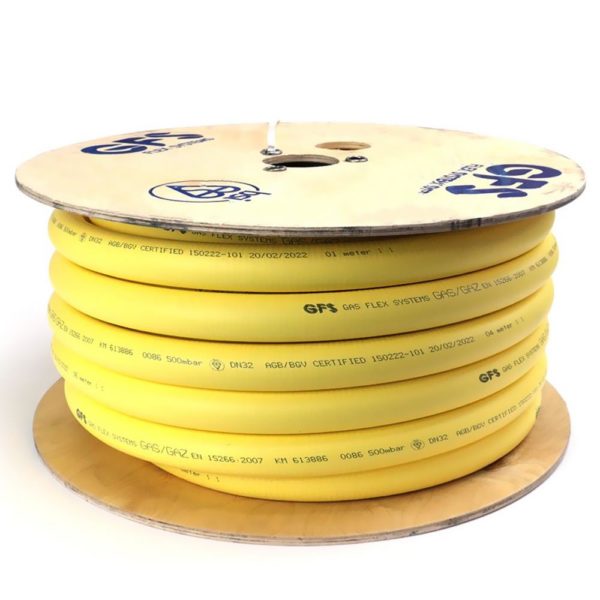 GFS DN32 Flexible Steel Gas Pipe - Image 2