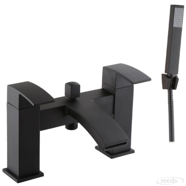 Kartell K-Vit Fiuto Nero Black Bath Shower Mixer