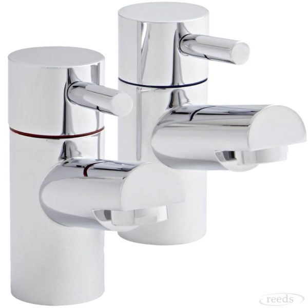 Kartell K-Vit Plan Pair Bath Pillar Taps