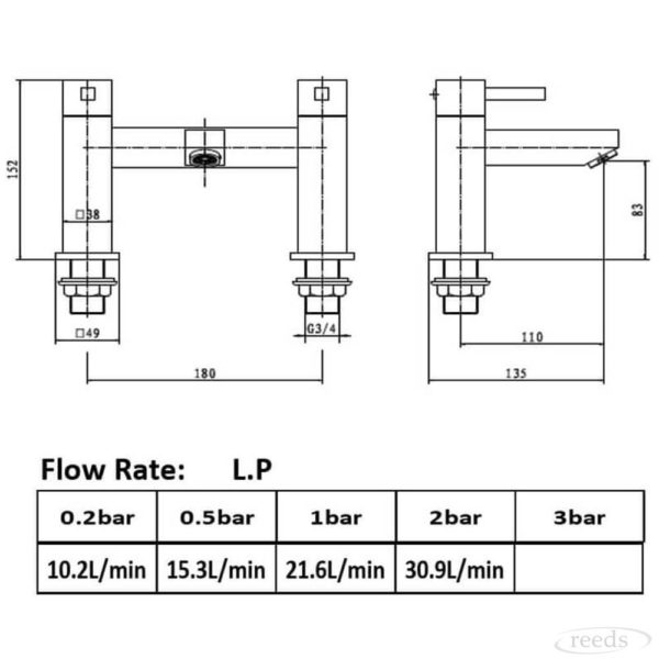 Kartell K-Vit Pure Bath Filler - Image 2
