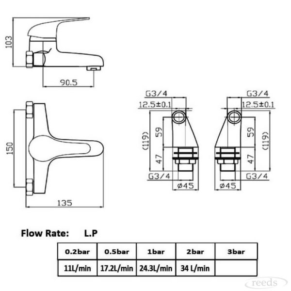 Kartell K-Vit G4K Bath Filler - Image 2