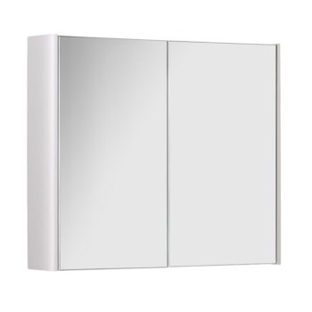 K Vit Options Mirror Cabinet 800mm White