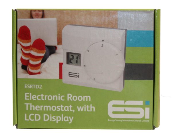 ESI ESRTD2 Room Thermostat with LCD Display - Image 3