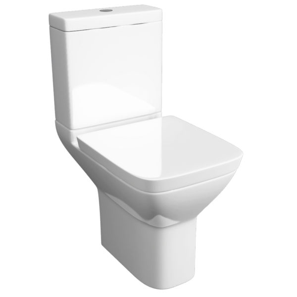 K Vit Project Square Toilet With Soft Close Seat