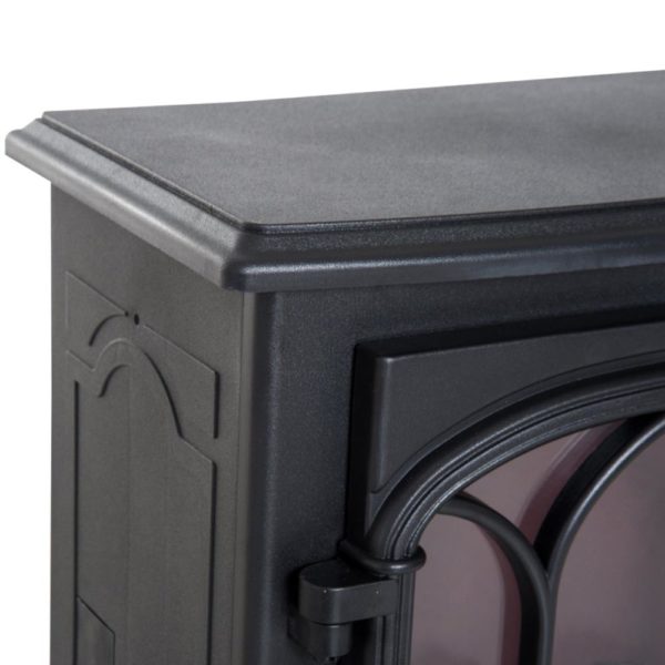 Homcom Electric Stove 2KW Black 820-127 - Image 7