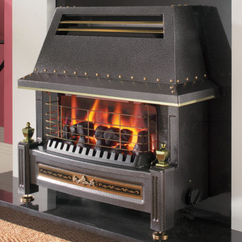 Flavel Regent Gas Fire LFE Black FRLCN0EN