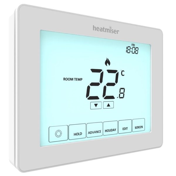 Heatmiser Programmable Touchscreen Room Thermostat