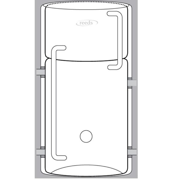 Gledhill Copper 1200 X 450 Direct Combi Cylinder - Image 2