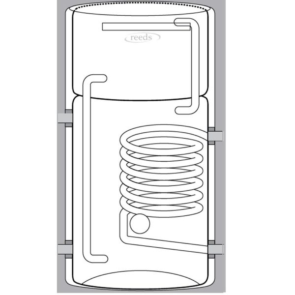 Gledhill Copper 900 X 400 Indirect Combi Cylinder - Image 2