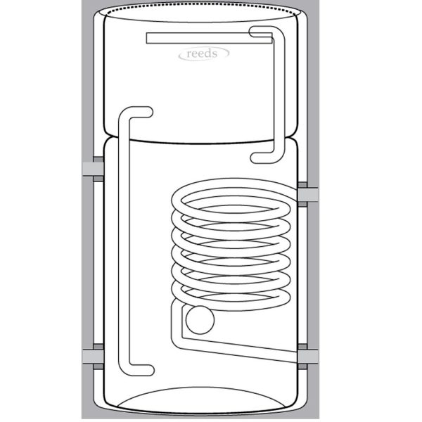 Gledhill Copper 1050 X 450 Indirect Combi Cylinder - Image 2