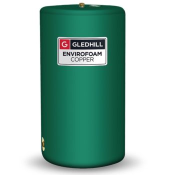 Gledhill 900 X 400 Direct Copper Cylinder Envirofoam