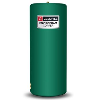 Gledhill 1200 X 450 Direct Copper Cylinder Envirofoam