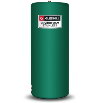 Gledhill 1200 X 450 Indirect Envirofoam Stainless Cylinder