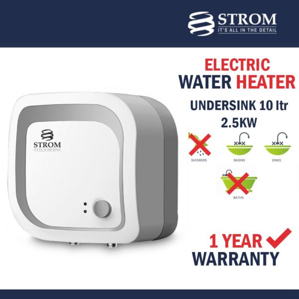 Strom Electric Undersink 10 Litre 2.5KW Water Heater - Image 2