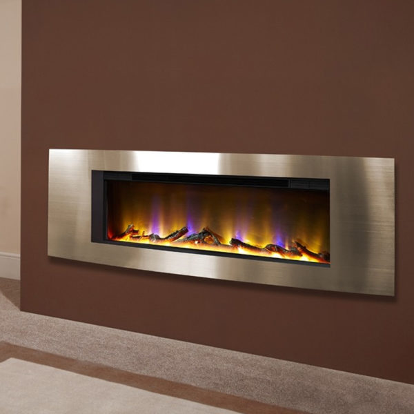 Celsi Electriflame VR Vichy Champagne Inset Electric Fire 1650mm