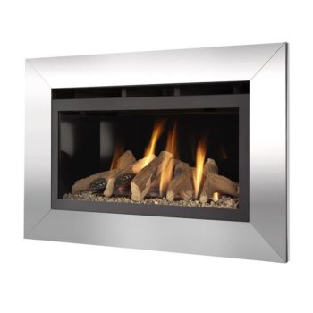 Flavel Jazz HE BF Chrome Gas Fire