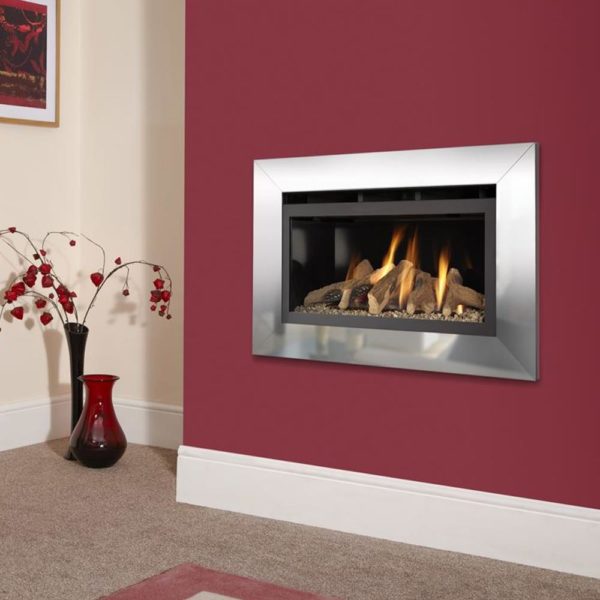 Flavel Jazz HE Chrome Gas Fire - Image 2