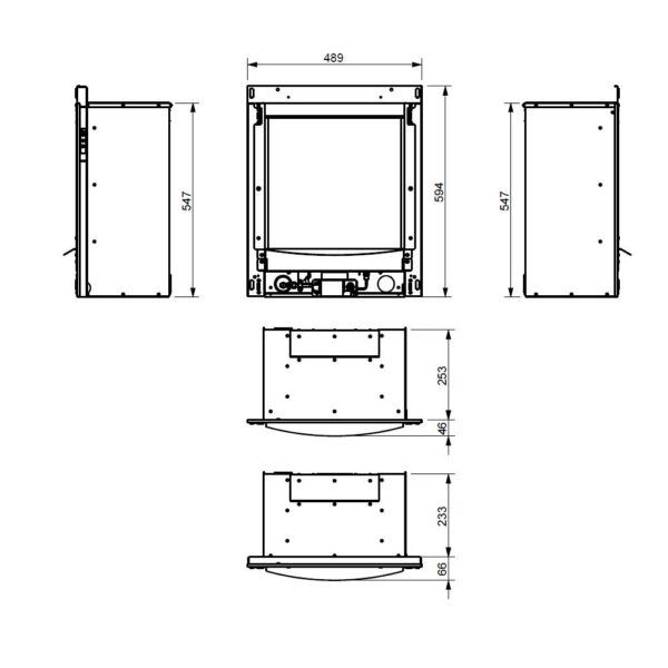 Flavel Romance RC Satin Silver & Chrome Gas Fire - Image 3